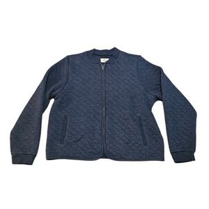 Marine Layer Corbet Full Zip Jacket Quilted Navy Blue Men Size XL Casual